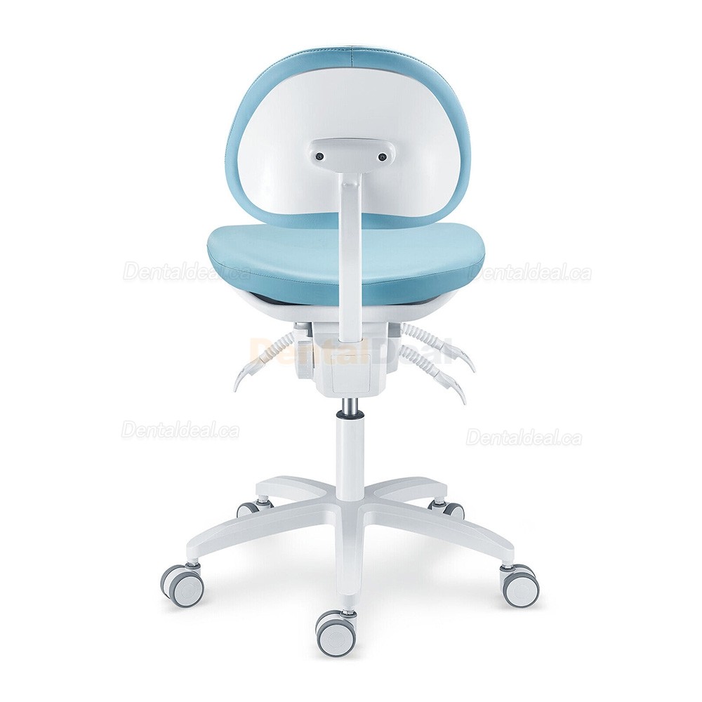 TYTC PLST-064-067 Dental Hygienist Chair Ergonomic Dentist Operator Stool with Backrest